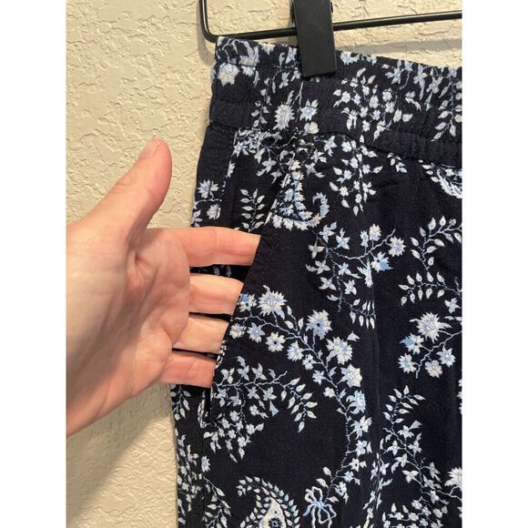 H&M Patterned Pull On Straight Leg Pants Size Medium - Picture 5 of 5